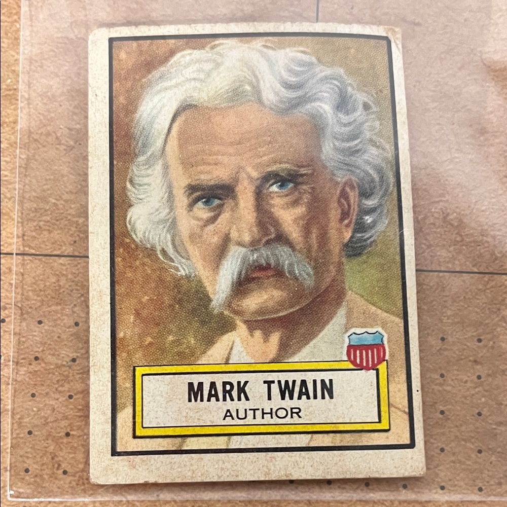 Mark Twain Look 'n See Card